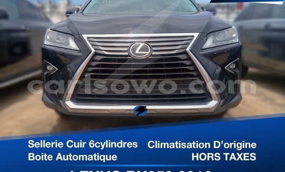 Sayi Sabo Lexus RX 350 Black Mota in Cotonou a Benin