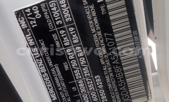 Buy New Mercedes-Benz M–Class White Car in Cotonou in Benign Buy New Mercedes-Benz M–Class White Car in Cotonou in Benign