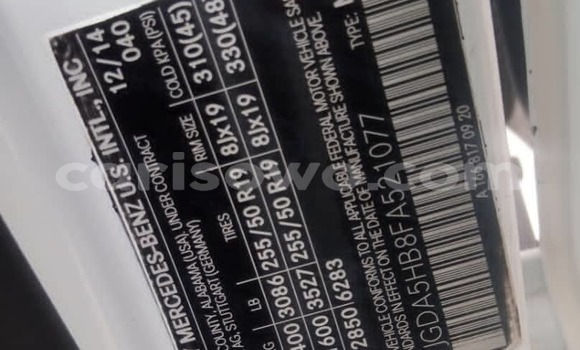 Ra Àlòkù Mercedes-Benz ML–Class funfun Ọkọ̀ in Abomey Calavi ni Benin Ra Àlòkù Mercedes-Benz ML–Class funfun Ọkọ̀ in Abomey Calavi ni Benin