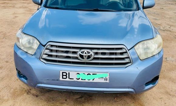 Buy Used Toyota Highlander Blue Car in Abomey Calavi in Benign Buy Used Toyota Highlander Blue Car in Abomey Calavi in Benign