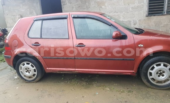 Acheter Occasion Voiture Volkswagen Golf Rouge à Cotonou, Benin