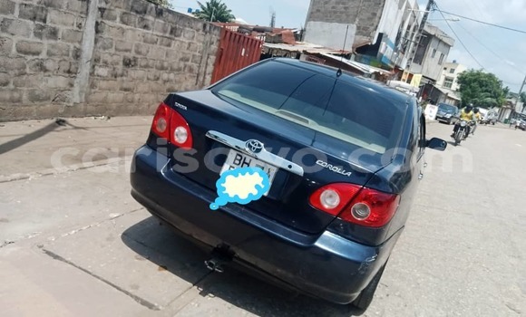 Buy Used Toyota Corolla Blue Car in Cotonou in Benign