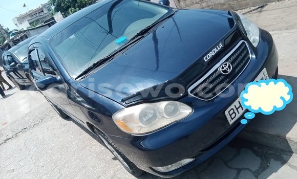 Buy Used Toyota Corolla Blue Car in Cotonou in Benign Buy Used Toyota Corolla Blue Car in Cotonou in Benign