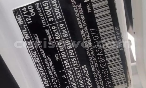 Buy Used Mercedes-Benz ML–Class White Car in Cotonou in Benign Buy Used Mercedes-Benz ML–Class White Car in Cotonou in Benign