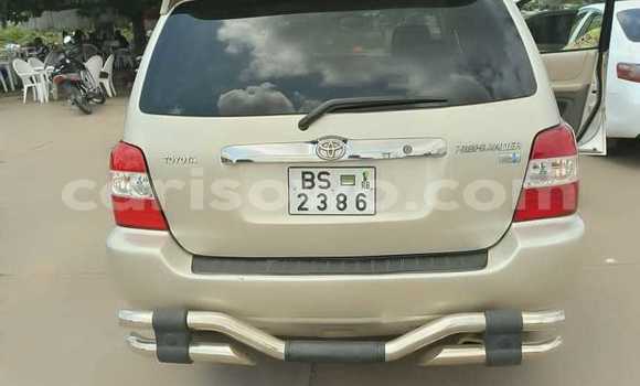 Sayi Na hannu Toyota Highlander M Mota in Abomey Calavi a Benin Sayi Na hannu Toyota Highlander M Mota in Abomey Calavi a Benin