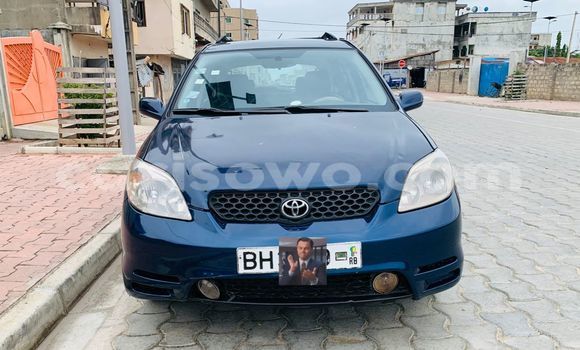 Acheter Occasion Voiture Toyota Matrix Bleu à Cotonou, Benin