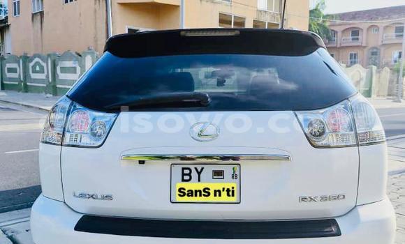 Sayi Na hannu Lexus RX 350 White Mota in Cotonou a Benin Sayi Na hannu Lexus RX 350 White Mota in Cotonou a Benin