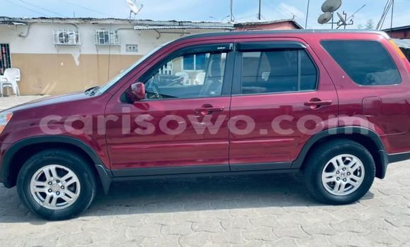 Acheter Occasion Voiture Honda CR–V Rouge à Cotonou, Benin Acheter Occasion Voiture Honda CR–V Rouge à Cotonou, Benin