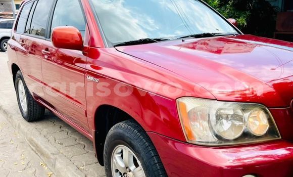 Sayi Na hannu Toyota Highlander Red Mota in Abomey Calavi a Benin Sayi Na hannu Toyota Highlander Red Mota in Abomey Calavi a Benin