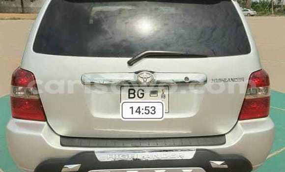 Acheter Occasion Voiture Toyota Highlander Gris à Cotonou, Benin