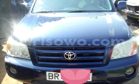 Sayi Na hannu Toyota Highlander Blue Mota in Cotonou a Benin