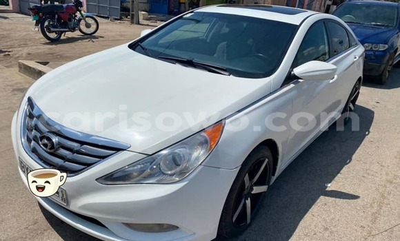 Sayi Na hannu Hyundai Sonata White Mota in Cotonou a Benin Sayi Na hannu Hyundai Sonata White Mota in Cotonou a Benin