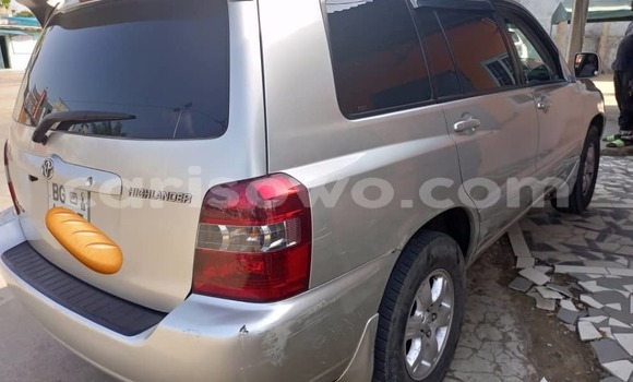 Acheter Occasion Voiture Toyota Highlander Gris à Cotonou, Benin