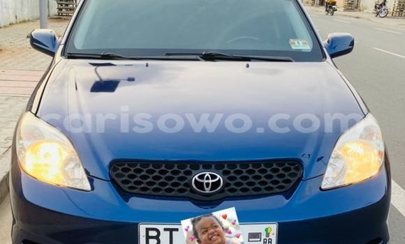 Buy Used Toyota Matrix Blue Car in Cotonou in Benign Buy Used Toyota Matrix Blue Car in Cotonou in Benign