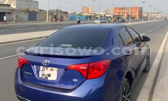 Buy Used Toyota Corolla Blue Car in Cotonou in Benign Buy Used Toyota Corolla Blue Car in Cotonou in Benign