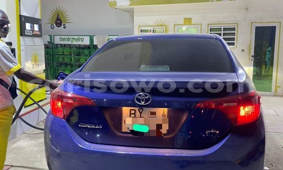 Buy Used Toyota Corolla Blue Car in Cotonou in Benign Buy Used Toyota Corolla Blue Car in Cotonou in Benign