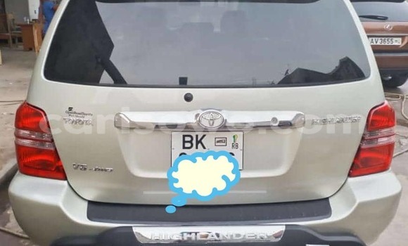 Buy Used Toyota Highlander Silver Car in Cotonou in Benign