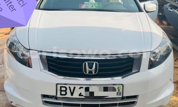 Acheter Occasion Voiture Honda Accord Blanc à Cotonou, Benin