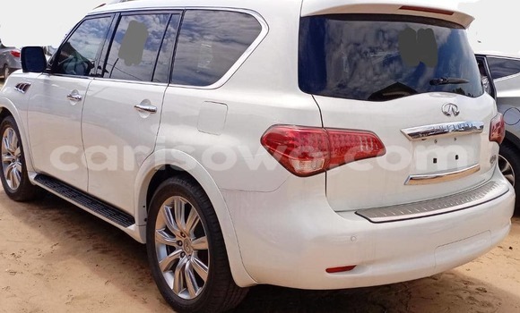 Sayi Imported Infiniti QX56 White Mota in Cotonou a Benin Sayi Imported Infiniti QX56 White Mota in Cotonou a Benin
