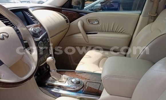 Sayi Imported Infiniti QX56 White Mota in Cotonou a Benin Sayi Imported Infiniti QX56 White Mota in Cotonou a Benin