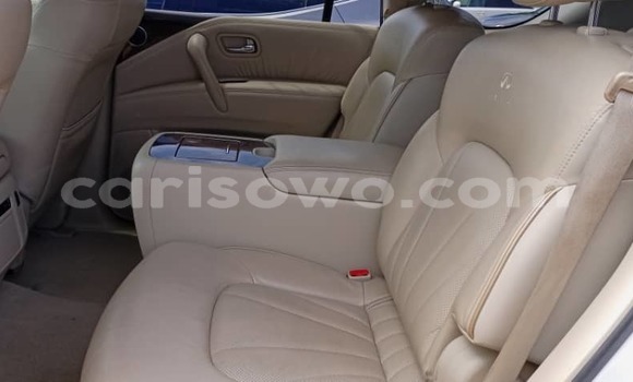Sayi Imported Infiniti QX56 White Mota in Cotonou a Benin Sayi Imported Infiniti QX56 White Mota in Cotonou a Benin
