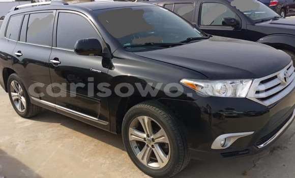 Sayi Imported Toyota Highlander Black Mota in Cotonou a Benin Sayi Imported Toyota Highlander Black Mota in Cotonou a Benin