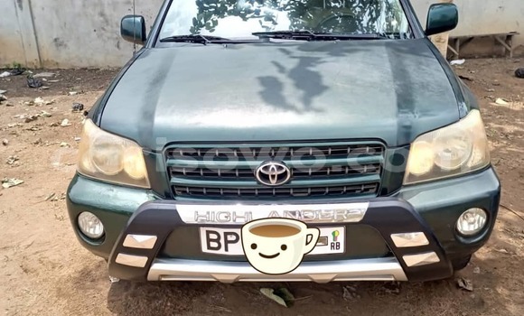 Sayi Na hannu Toyota Highlander Green Mota in Porto Novo a Benin