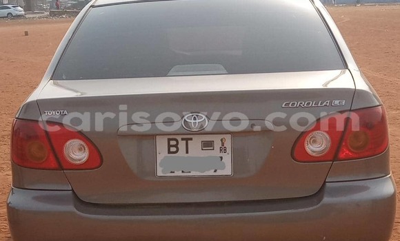 Ra Àlòkù Toyota Corolla Silver Ọkọ̀ in Cotonou ni Benin Ra Àlòkù Toyota Corolla Silver Ọkọ̀ in Cotonou ni Benin