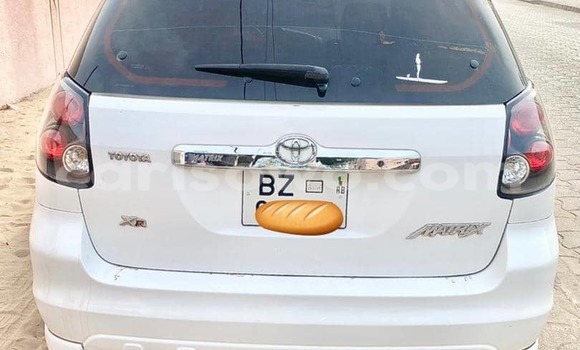 Buy Used Toyota Matrix White Car in Cotonou in Benign Buy Used Toyota Matrix White Car in Cotonou in Benign