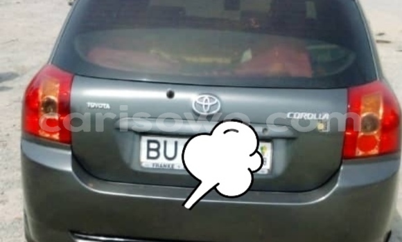 Acheter Occasion Voiture Toyota Corolla Gris à Porto Novo, Benin