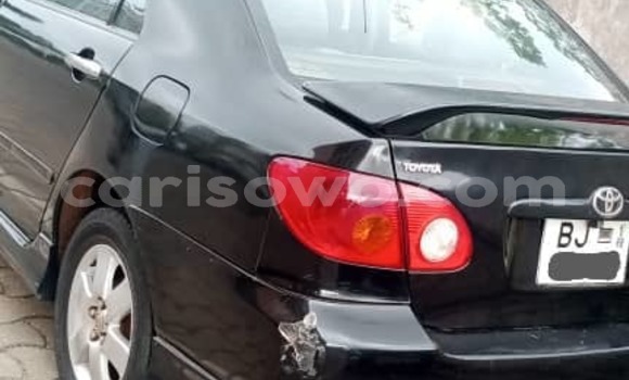 Buy Used Toyota Corolla Black Car in Cotonou in Benign