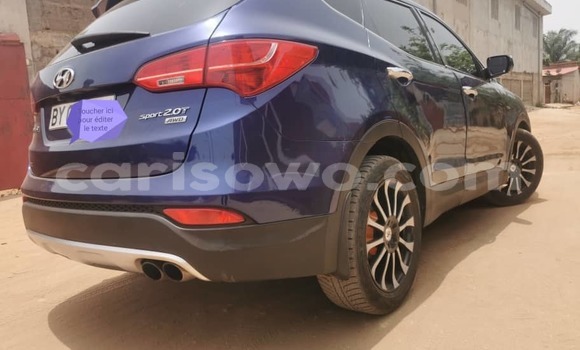 Sayi Na hannu Hyundai Santa Fe Blue Mota in Abomey Calavi a Benin Sayi Na hannu Hyundai Santa Fe Blue Mota in Abomey Calavi a Benin