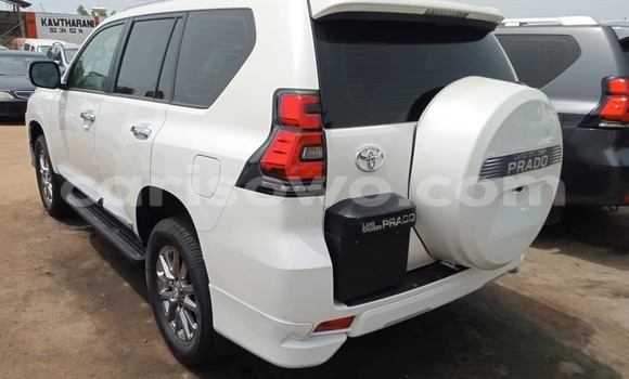 Acheter Occasion Voiture Toyota Land Cruiser Prado Blanc à Cotonou, Benin Acheter Occasion Voiture Toyota Land Cruiser Prado Blanc à Cotonou, Benin