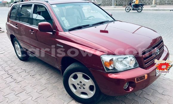 Ra Àlòkù Toyota Highlander Red Ọkọ̀ in Cotonou ni Benin Ra Àlòkù Toyota Highlander Red Ọkọ̀ in Cotonou ni Benin