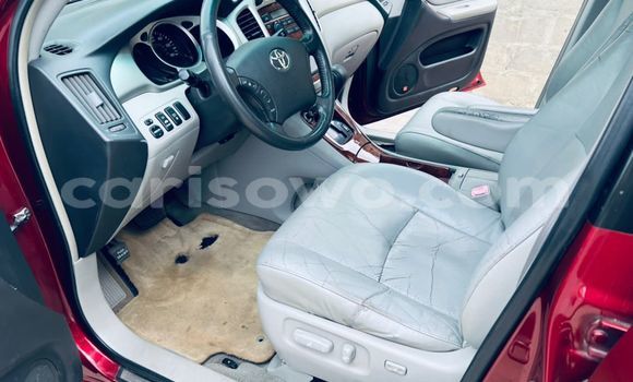 Buy Used Toyota Highlander Red Car in Abomey Calavi in Benign Buy Used Toyota Highlander Red Car in Abomey Calavi in Benign