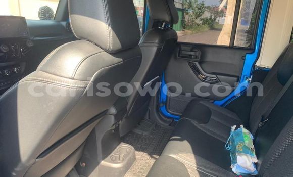 Sayi Na hannu Jeep Wrangler Blue Mota in Cotonou a Benin Sayi Na hannu Jeep Wrangler Blue Mota in Cotonou a Benin