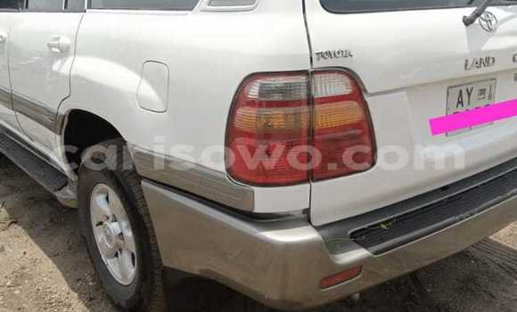 Sayi Na hannu Toyota Land Cruiser White Mota in Cotonou a Benin Sayi Na hannu Toyota Land Cruiser White Mota in Cotonou a Benin
