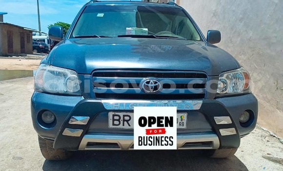 Ra Àlòkù Toyota Highlander Blue Ọkọ̀ in Abomey Calavi ni Benin Ra Àlòkù Toyota Highlander Blue Ọkọ̀ in Abomey Calavi ni Benin