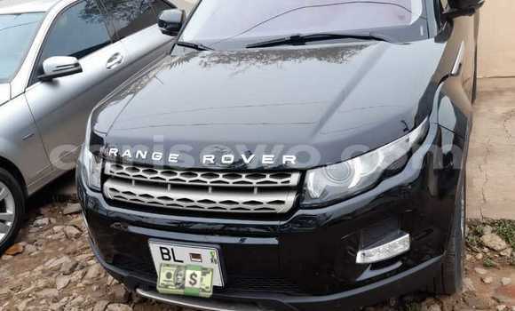 Sayi Na hannu Land Rover Range Rover Evoque Black Mota in Cotonou a Benin