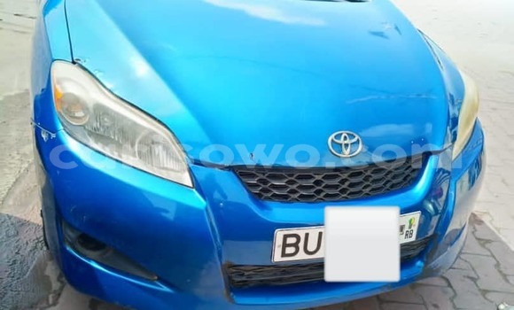 Buy Used Toyota Matrix Blue Car in Cotonou in Benign Buy Used Toyota Matrix Blue Car in Cotonou in Benign