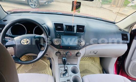 Sayi Na hannu Toyota Highlander Red Mota in Abomey Calavi a Benin