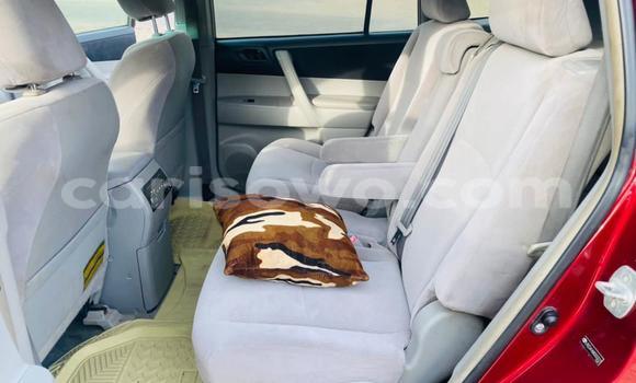 Buy Used Toyota Highlander Red Car in Abomey Calavi in Benign Buy Used Toyota Highlander Red Car in Abomey Calavi in Benign