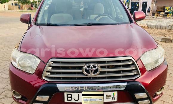 Buy Used Toyota Highlander Red Car in Abomey Calavi in Benign Buy Used Toyota Highlander Red Car in Abomey Calavi in Benign