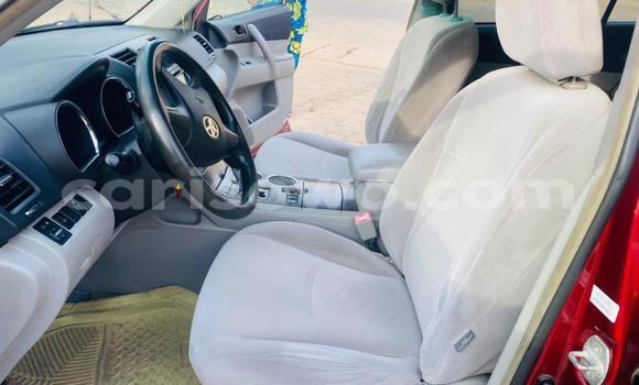 Buy Used Toyota Highlander Red Car in Abomey Calavi in Benign Buy Used Toyota Highlander Red Car in Abomey Calavi in Benign