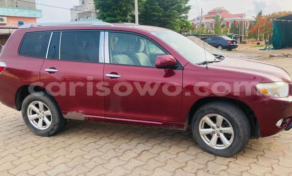 Buy Used Toyota Highlander Red Car in Abomey Calavi in Benign Buy Used Toyota Highlander Red Car in Abomey Calavi in Benign