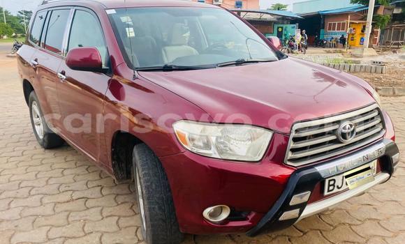 Buy Used Toyota Highlander Red Car in Abomey Calavi in Benign Buy Used Toyota Highlander Red Car in Abomey Calavi in Benign