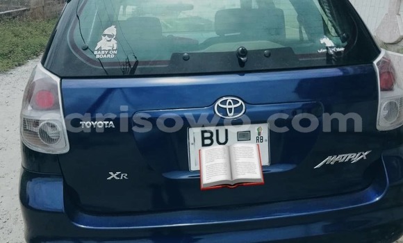 Acheter Occasion Voiture Toyota Matrix Bleu à Cotonou, Benin
