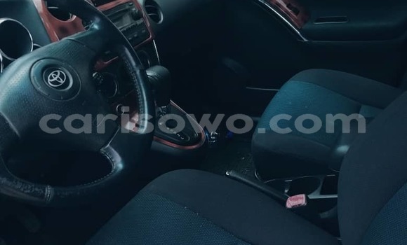 Buy Used Toyota Matrix Blue Car in Cotonou in Benign Buy Used Toyota Matrix Blue Car in Cotonou in Benign