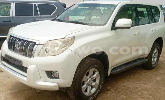 Sayi Imported Toyota Land Cruiser Prado White Mota in Cotonou a Benin Sayi Imported Toyota Land Cruiser Prado White Mota in Cotonou a Benin