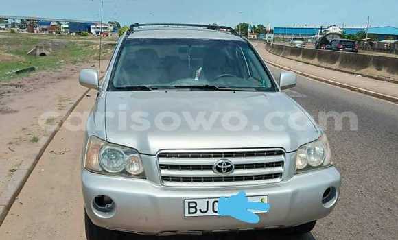Buy Used Toyota Highlander Silver Car in Cotonou in Benign